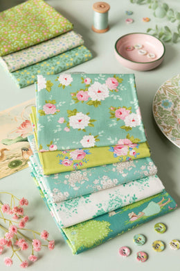 Sunday Brunch FQ bundle - Teal